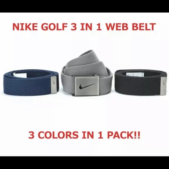 the nike web belt